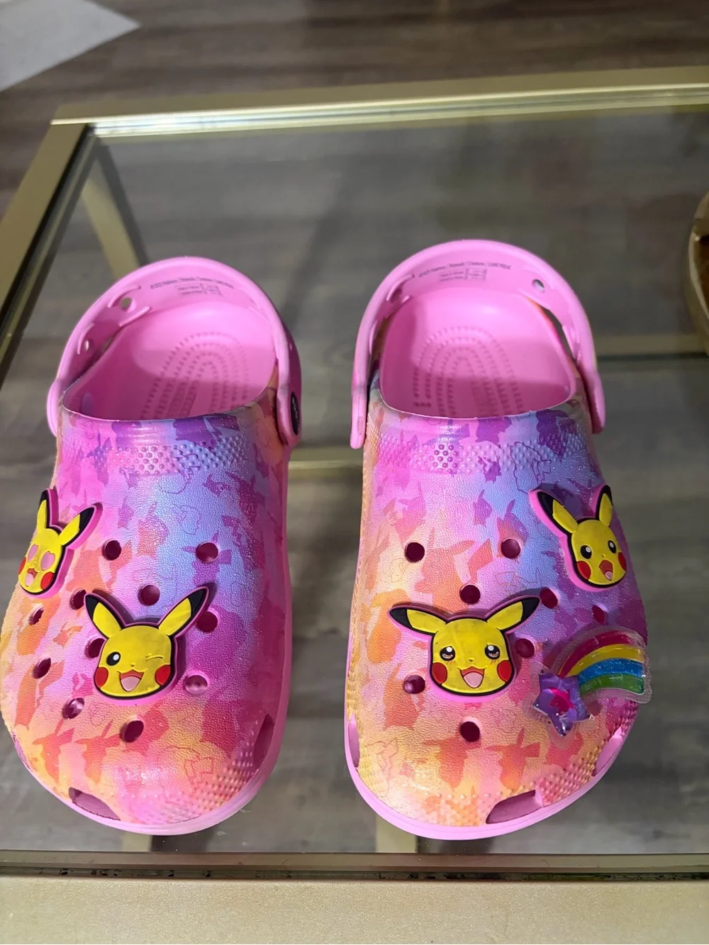 Kids Pokemon Crocs w/Charms